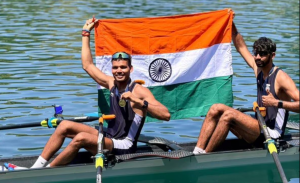 Indian soldiers win first World Rowing Cup gold